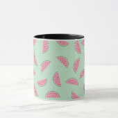 Tropische Frucht-Farben-Spritzer-Muster Tasse (Zentrum)