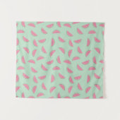 Tropische Frucht-Farben-Spritzer-Muster Wandteppich (Vorderseite (Horizontal))