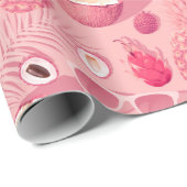 Tropische Frucht Geschenkpapier (Rolleneckpunkt)