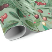 Tropische Frucht Geschenkpapier (Rolleneckpunkt)