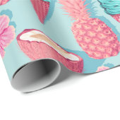 Tropische Frucht Geschenkpapier (Rolleneckpunkt)