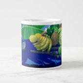 Tropische Frucht Jumbo-Tasse (Vorderseite)