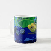 Tropische Frucht Kaffeetasse (Vorderseite Links)