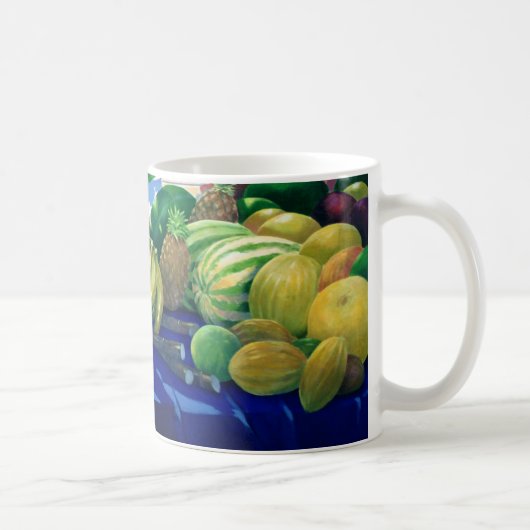 Tropische Frucht Kaffeetasse (Rechts)