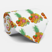 Tropische Frucht Krawatte (Gerollt)