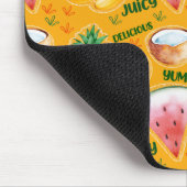 Tropische Frucht-Mauspad Mousepad (Ecke)