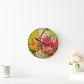 Tropische Frucht Wasserfarbe noch Lebenskunst Male Runde Wanduhr (Zuhause)