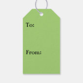 Tropische Früchte der Ananas in der Natur Geschenkanhänger (Rückseite)