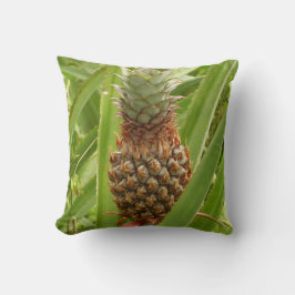 Tropische Früchte der Ananas in der Natur Kissen