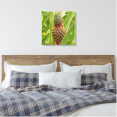 Tropische Früchte der Ananas in der Natur Leinwanddruck (Insitu (Schlafzimmer))