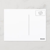 Tropische Früchte der Ananas in der Natur Postkarte (Rückseite)