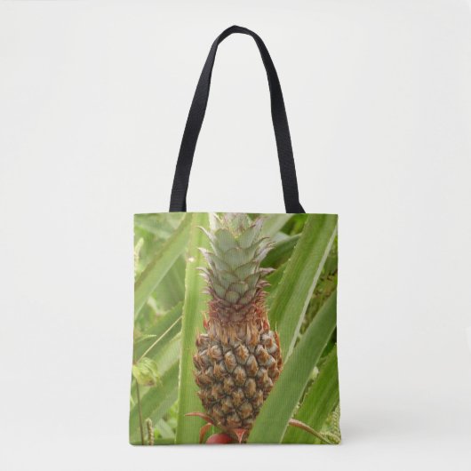 Tropische Früchte der Ananas in der Natur Tasche (Vorderseite)