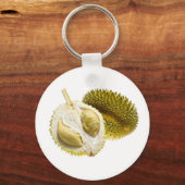 Tropische Früchte - Durian Schlüsselanhänger (Vorderseite)
