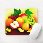 Tropische Früchte Malerei. Jetzt kaufen Mousepad (Mit Mouse)