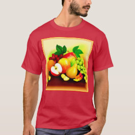 Tropische Früchte Malerei. Jetzt kaufen T-Shirt