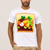 Tropische Früchte Malerei. Jetzt kaufen T-Shirt (Vorderseite)