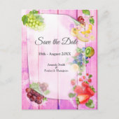 Tropische Früchte mit Mundwasser Ankündigungspostkarte (Vorderseite)