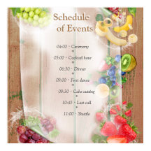 Tropische Früchte mit Mundwasser