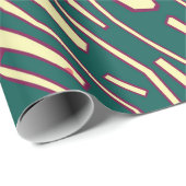 Tropische Früchte, Muster Geschenkpapier (Rolleneckpunkt)