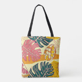 Tropische Früchte, Muster Tasche (Rückseite)