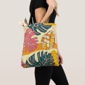 Tropische Früchte, Muster Tasche (Von Nahem)