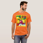 Tropische Früchte Pianting. Jetzt kaufen T-Shirt (Vorne ganz)