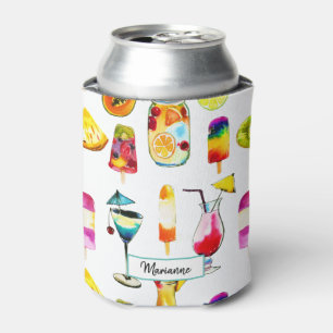 Tropische Früchte, Saft, Cocktail Dosenkühler