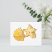 Tropische Früchte - Starfruit Postkarte (Stehend Vorderseite)
