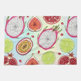 Tropische Früchte von Natasha Us Geschirrtuch