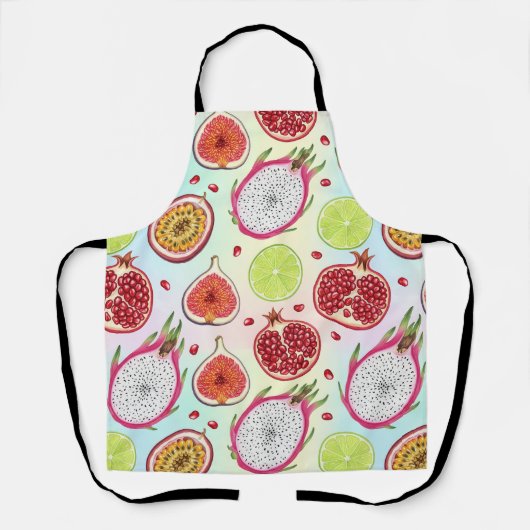 Tropische Früchte von Natasha Us Schürze (Vorderseite)