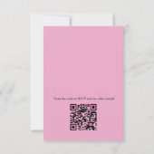 Tropische Früchte zum Mund gießen Vielen Dank RSVP Karte (Rückseite)