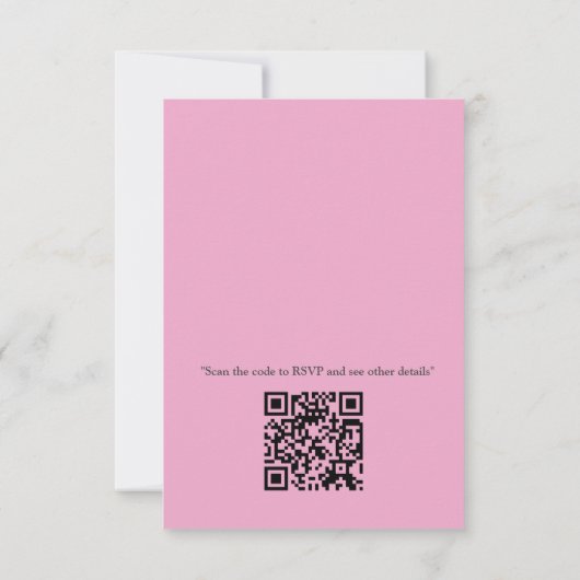 Tropische Früchte zum Mund gießen Vielen Dank RSVP Karte (Rückseite)