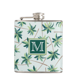 Tropische Fuchsschwanz-Palme   addieren Ihre Flachmann