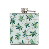 Tropische Fuchsschwanz-Palme | addieren Ihre Flachmann (Rückseite)