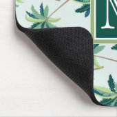 Tropische Fuchsschwanz-Palme | addieren Ihre Mousepad (Ecke)