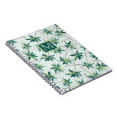 Tropische Fuchsschwanz-Palme | addieren Ihre Notizblock (Rechte Seite)