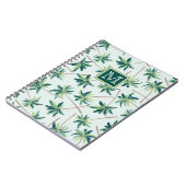 Tropische Fuchsschwanz-Palme | addieren Ihre Notizblock (Linke Seite)