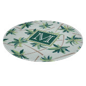 Tropische Fuchsschwanz-Palme | addieren Ihre Schneidebrett (Ecke)