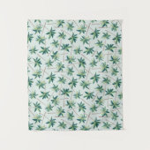 Tropische Fuchsschwanz-Palme Wandteppich (Vorderseite)