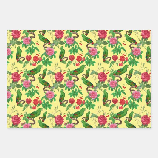 Tropische Gärten Geschenkpapier Set (Vorderseite 3)