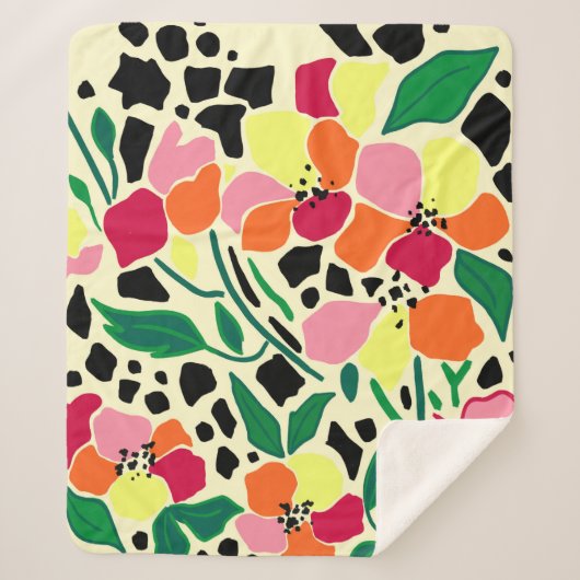 Tropische Gartenpunkte Sherpadecke (Vorderseite)