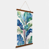 Tropische Gefühl Wandteppich Mit Holzrahmen (Gewinkelt)