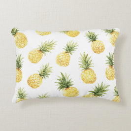 Tropische gelbe Ananas Dekokissen
