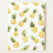 Tropische gelbe Ananas Planer (Rückseite)