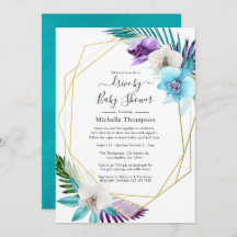 Tropische geometrische Sommerfahrt durch Dusche