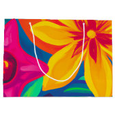 Tropische Geschenktasche Große Geschenktüte (Rückseite)