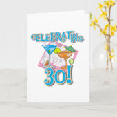 Tropische Getränke 30 Karte (Gelbe Blume)