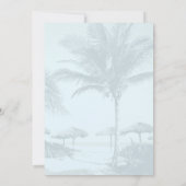 Tropische Getränke Erwachsene Geburtstagsparty Ein Einladung (Rückseite)