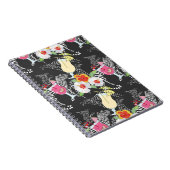 Tropische Getränke mit Tieren Notizblock (Rechte Seite)