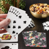 Tropische Getränke mit Tieren Spielkarten (In Situ)